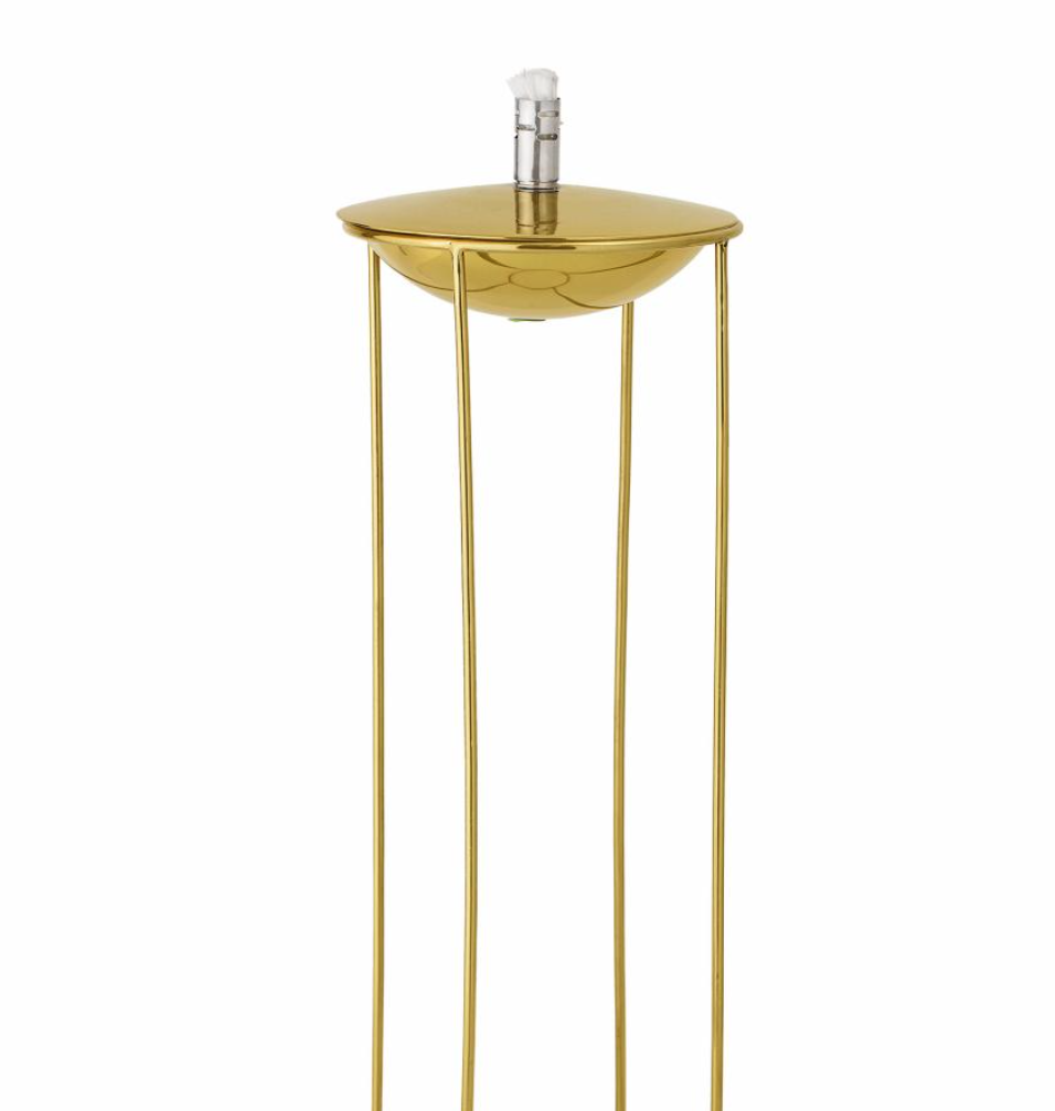 Oil lamp - Lilan Gold-colored metal