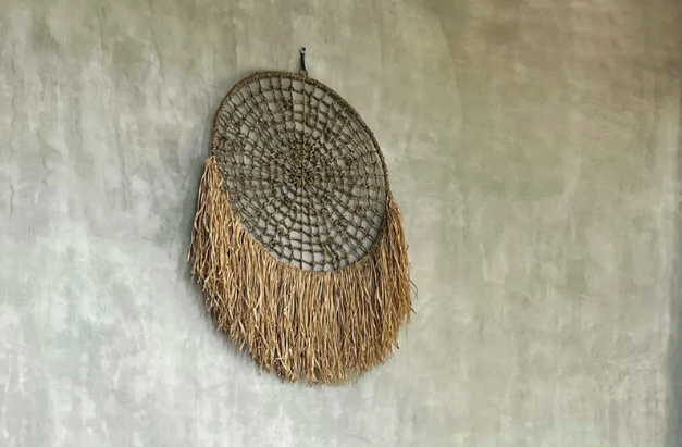 Attrape-Rêves Raffia XXL - Naturel