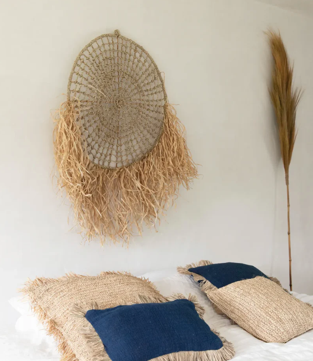 Attrape-Rêves Raffia XXL - Naturel